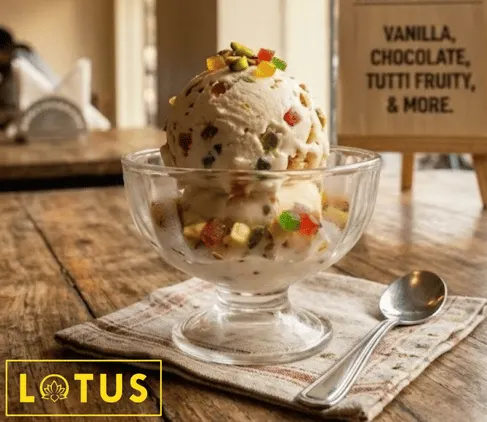 Ice Cream Dessert — Lotus Restaurant Patna Danapur